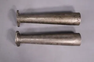 PORSCHE Endrohrset 60-70er Jahre   Länge 36 cm   Durchmesser 8cm  Gebraucht - Bild 6