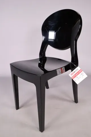 Scab Stapelstuhl IGLOO CHAIR schwarz hochglanz Modell:2357 380 NEU evtl Lagerspuren - Bild 1