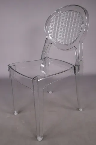 Scab Stapelstuhl Barbarella transparent klar Esszimmer NEU evtl Lagerspuren - Bild 1