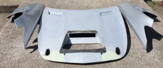 Mercedes-AMG GT4 Motorhaube Kotflügel-Set A1908808501 A1908808601 52513108000003 - Bild 3