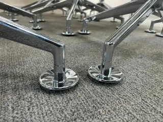 Bürodrehstul Konferenzstuhl ALIAS weiss chrom wie Vitra Eames Chair Gebraucht - Bild 16