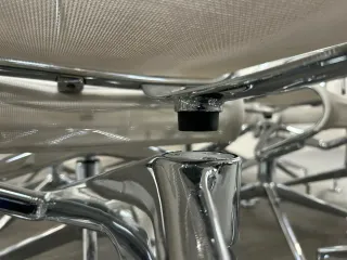 Bürodrehstul Konferenzstuhl ALIAS weiss chrom wie Vitra Eames Chair Gebraucht - Bild 18