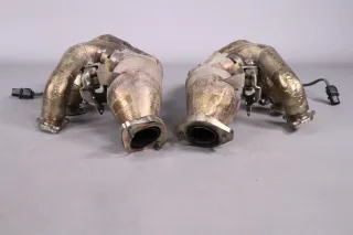 Porsche 981 Cayman GT4 Clubsport Abgaskrümmer mit Kat 9811132118C 9811132128C Gebraucht - Bild 2