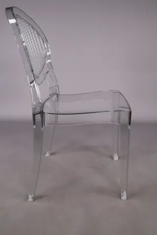 Scab Stapelstuhl Barbarella transparent klar Esszimmer NEU evtl Lagerspuren - Bild 3