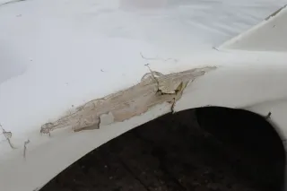 PORSCHE 962 Heckabdeckung Motorabdeckung Gruppe C IMSA Le Mans Gebraucht - Bild 10