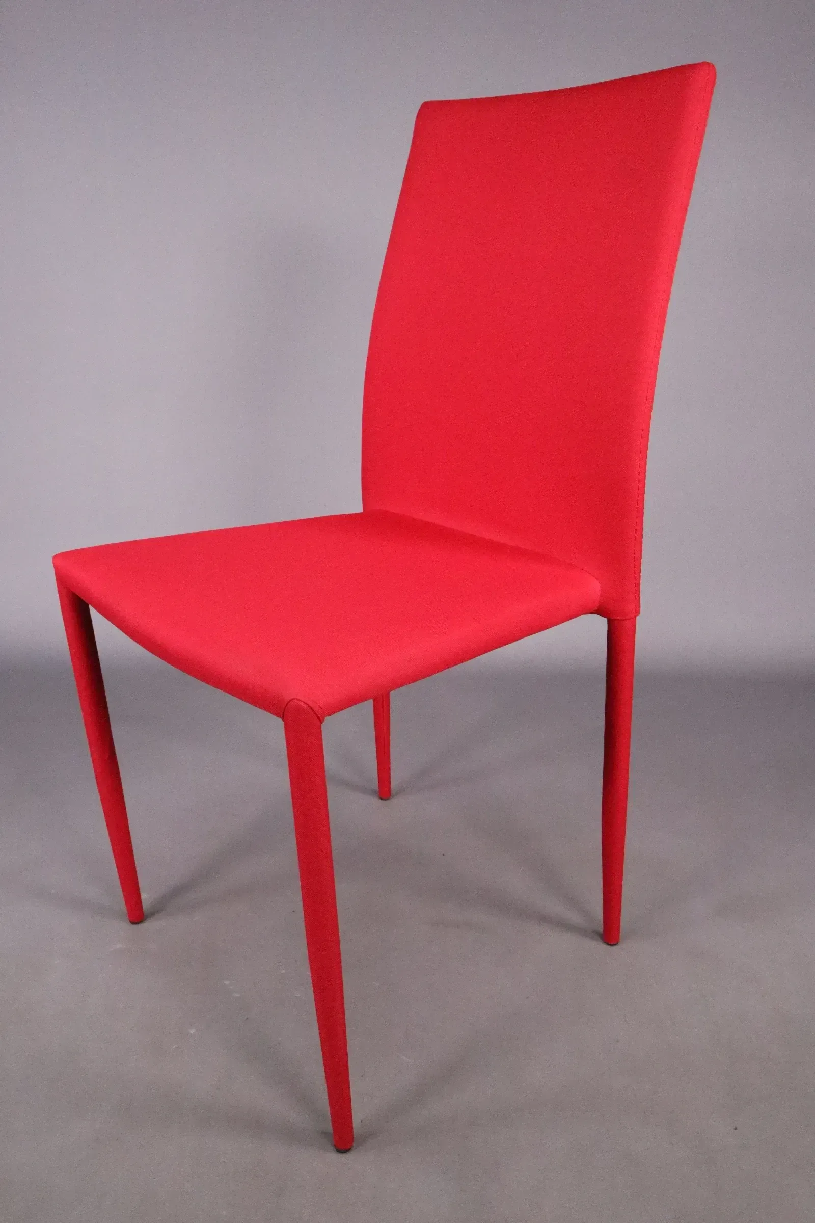 Piana Stapelstuhl Esszimmer Stoff rot EAN:5705994743425 NEU, Lagerspuren möglich - Bild 1